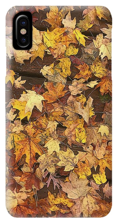 Late October Leaves 3 - Phone Case