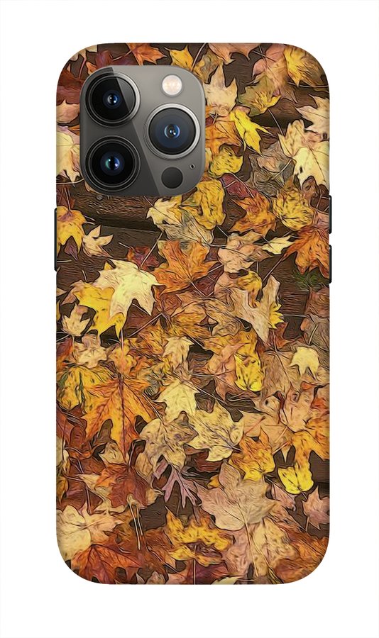 Late October Leaves 3 - Phone Case