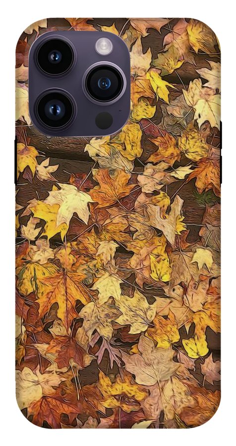Late October Leaves 3 - Phone Case