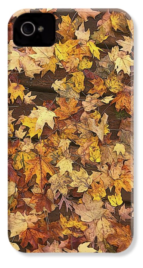 Late October Leaves 3 - Phone Case