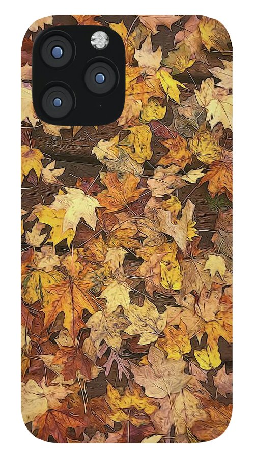 Late October Leaves 3 - Phone Case