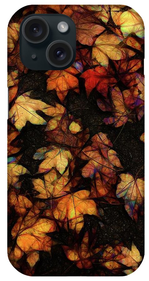 Late October Leaves 4 - Phone Case