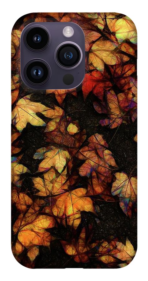Late October Leaves 4 - Phone Case