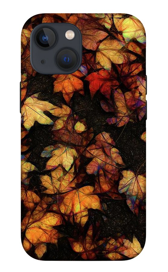 Late October Leaves 4 - Phone Case