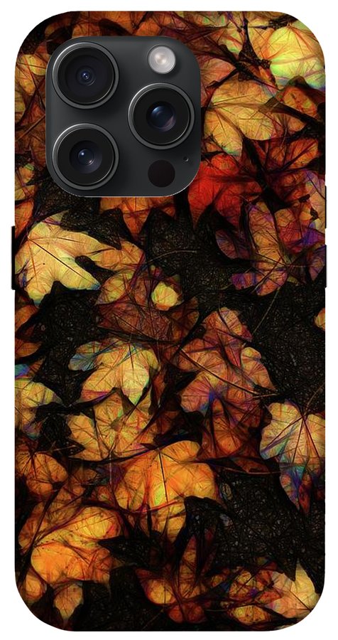 Late October Leaves 4 - Phone Case