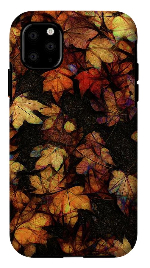 Late October Leaves 4 - Phone Case
