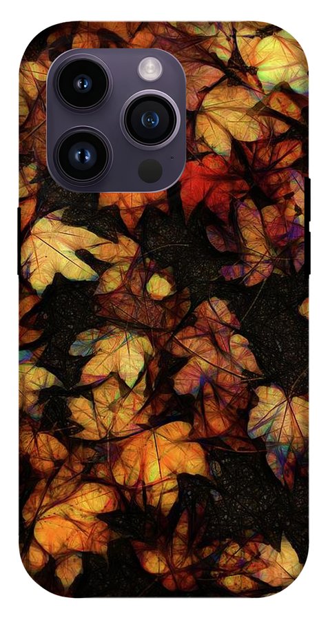 Late October Leaves 4 - Phone Case