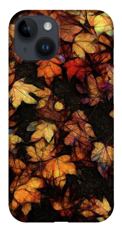 Late October Leaves 4 - Phone Case