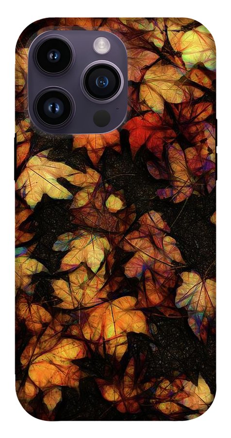 Late October Leaves 4 - Phone Case
