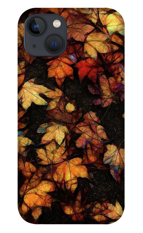 Late October Leaves 4 - Phone Case