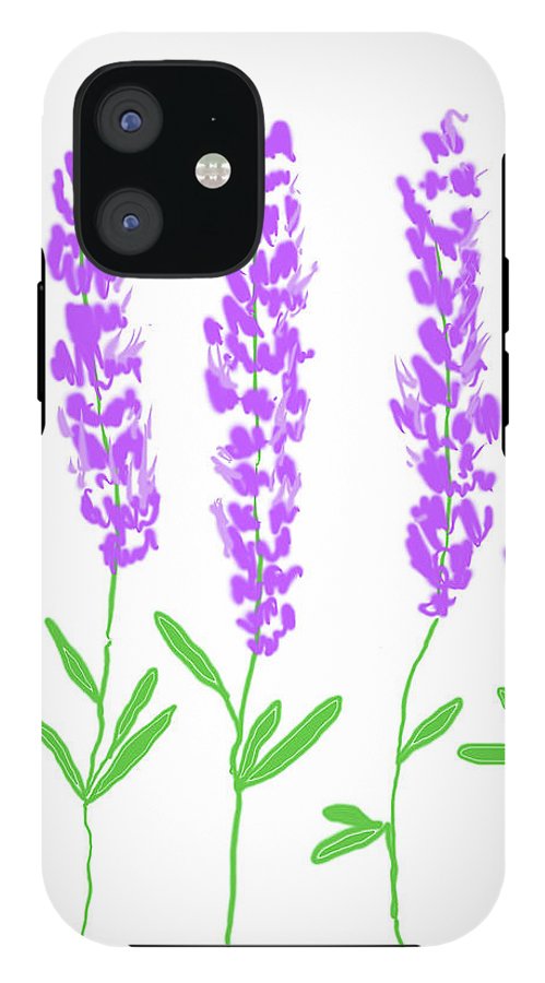 Lavender Flowers - Phone Case