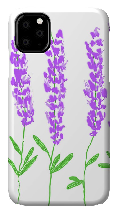 Lavender Flowers - Phone Case