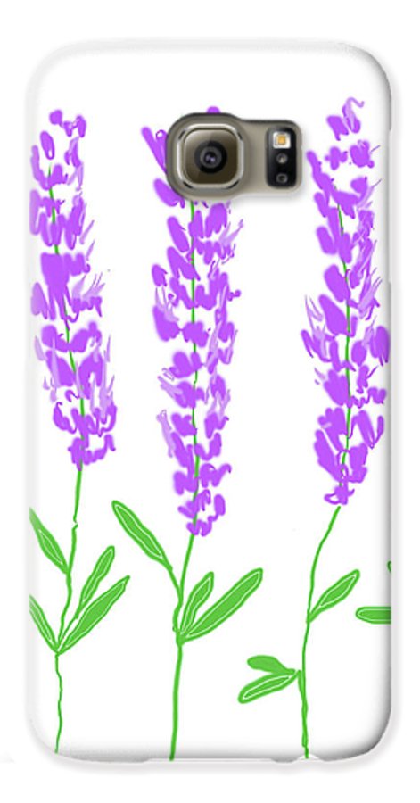 Lavender Flowers - Phone Case