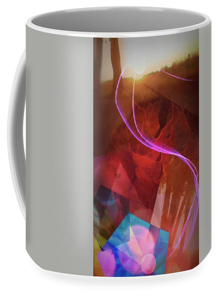 Leaf In A Sunlight Stream - Mug