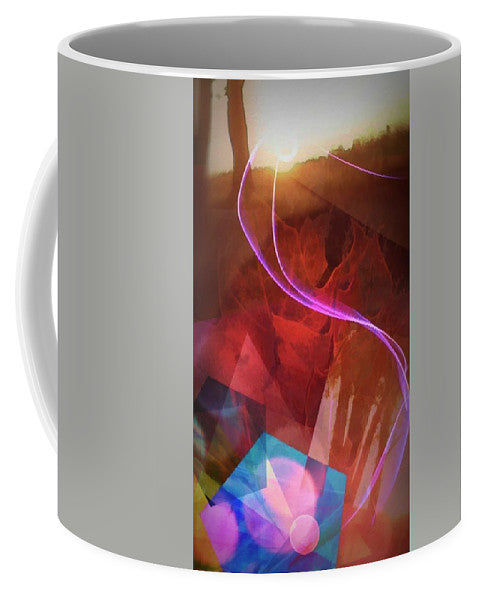 Leaf In A Sunlight Stream - Mug