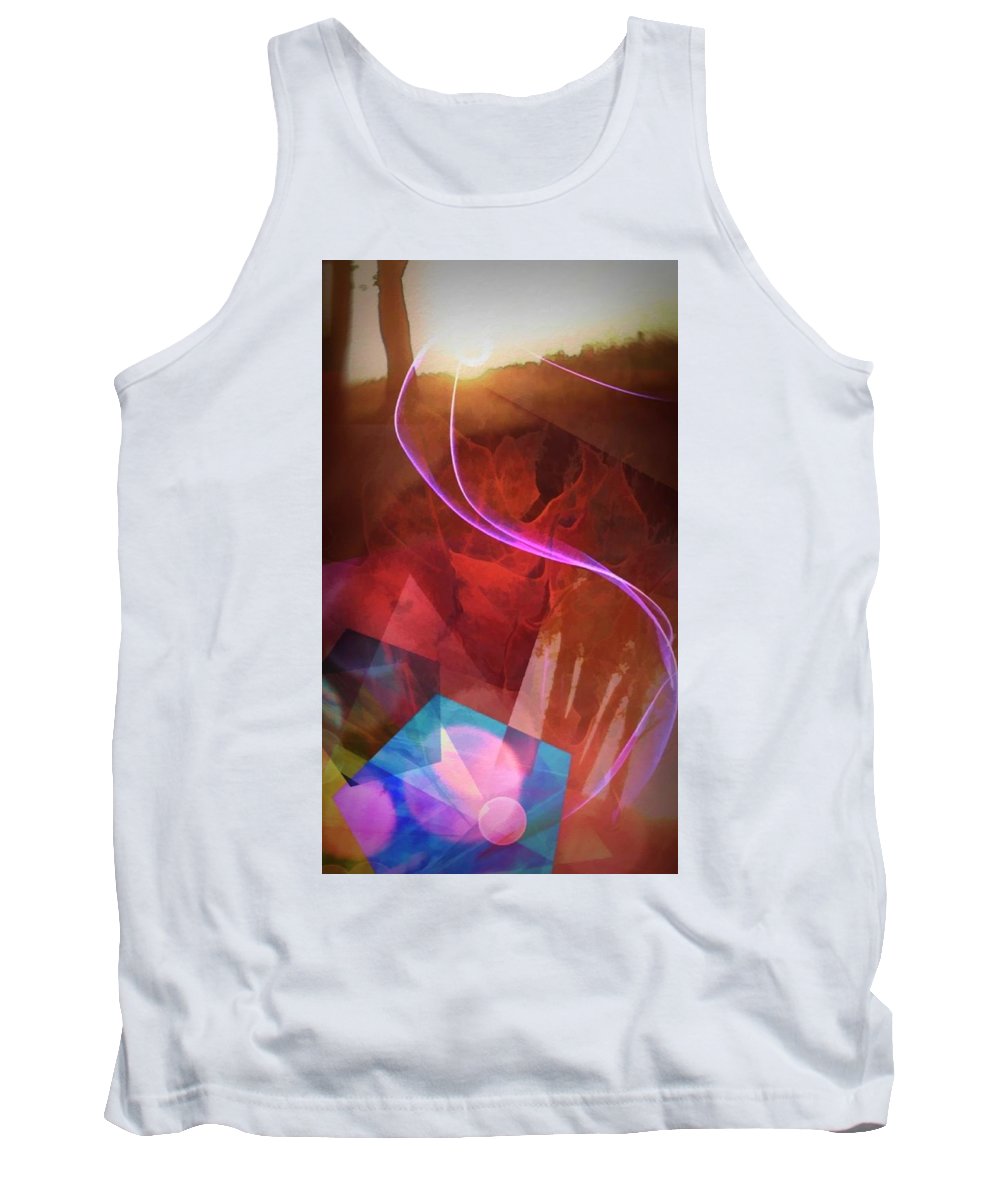 Leaf In A Sunlight Stream - Tank Top