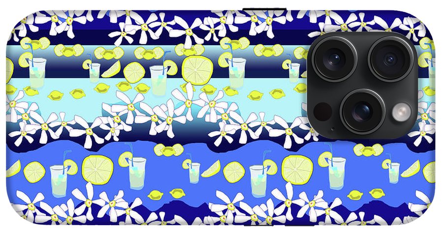 Lemonade Pattern - Phone Case