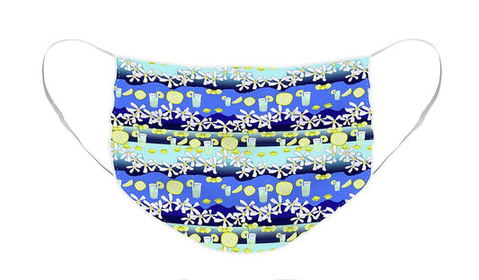 Lemonade Pattern - Face Mask
