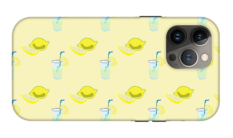 Lemonade Polkadots - Phone Case