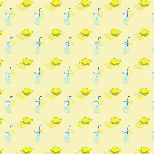Lemonade Polkadots Digital Image Download