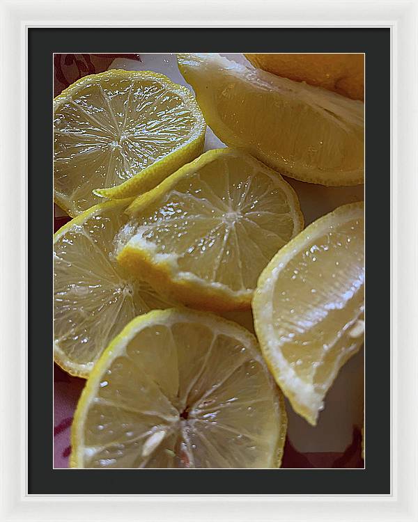 Lemons - Framed Print