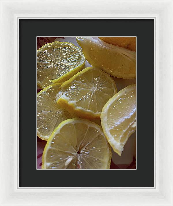 Lemons - Framed Print