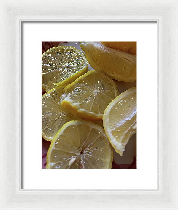 Lemons - Framed Print