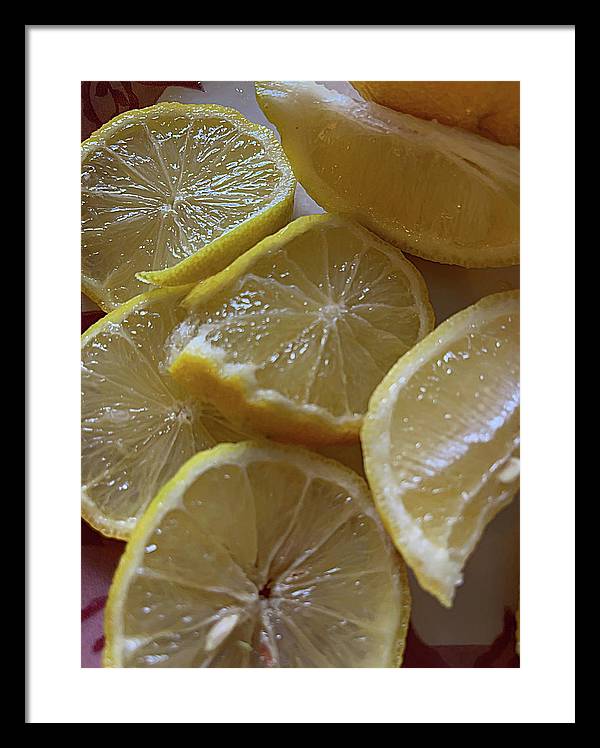 Lemons - Framed Print