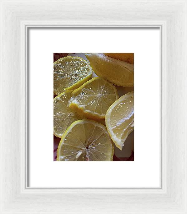 Lemons - Framed Print