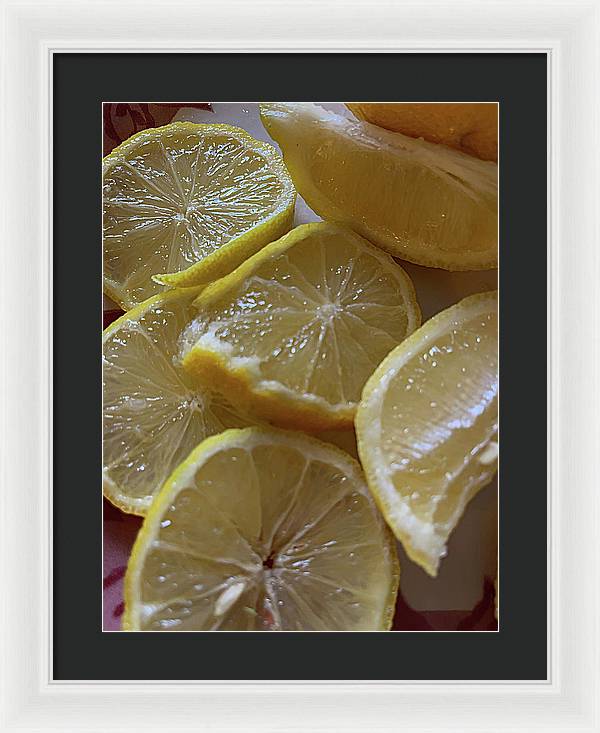 Lemons - Framed Print