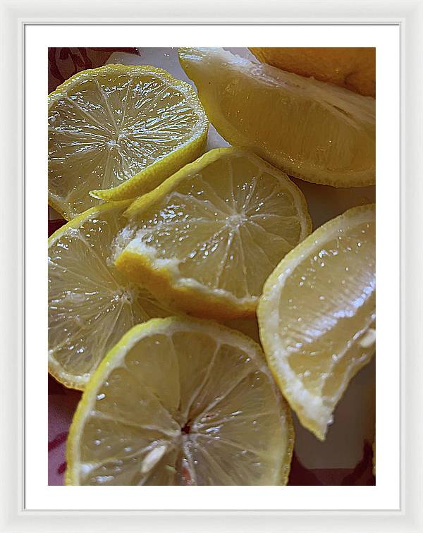 Lemons - Framed Print