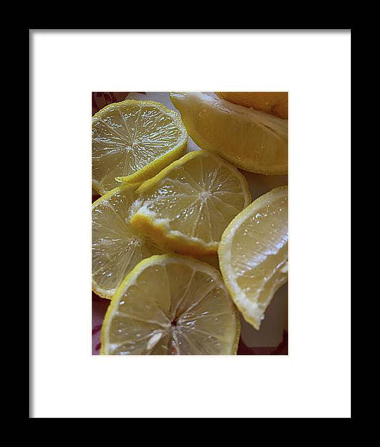 Lemons - Framed Print