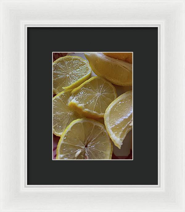 Lemons - Framed Print