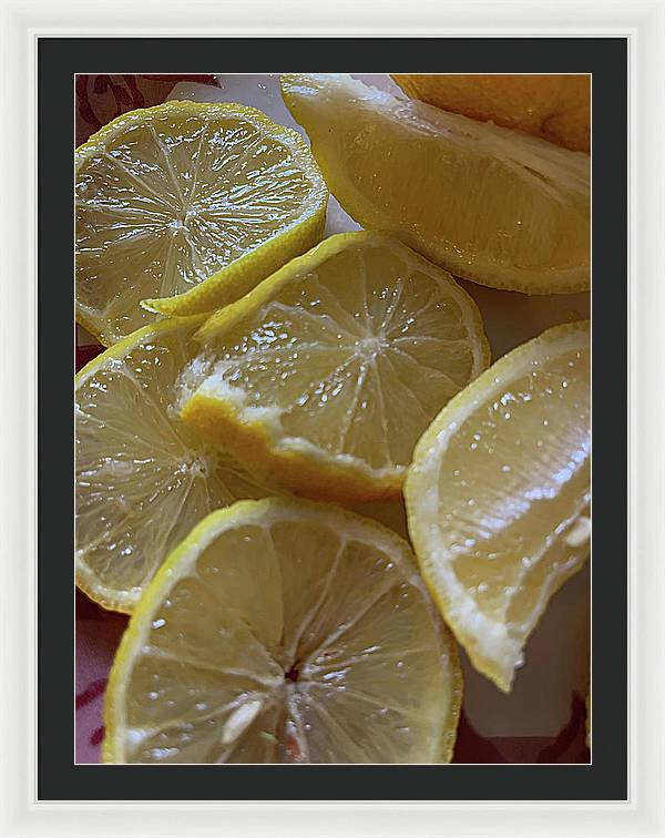 Lemons - Framed Print