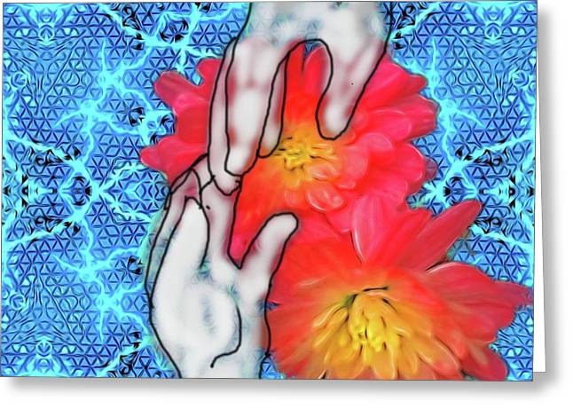 Let Go Just Enough For Fate - Greeting Card