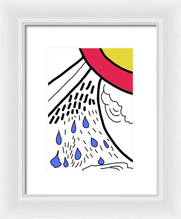 Let It Rain - Framed Print