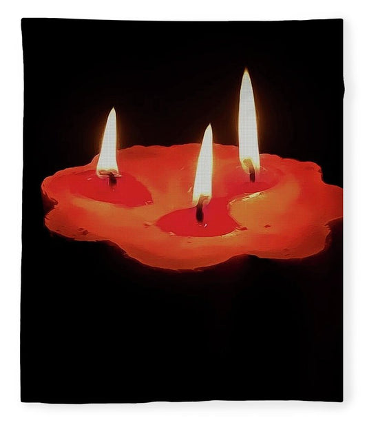 Light a Three Way Candle - Blanket