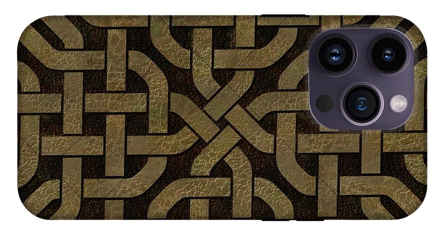 Light Leather Celtic Knot - Phone Case