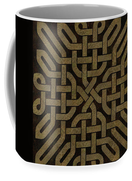 Light Leather Celtic Knot - Mug