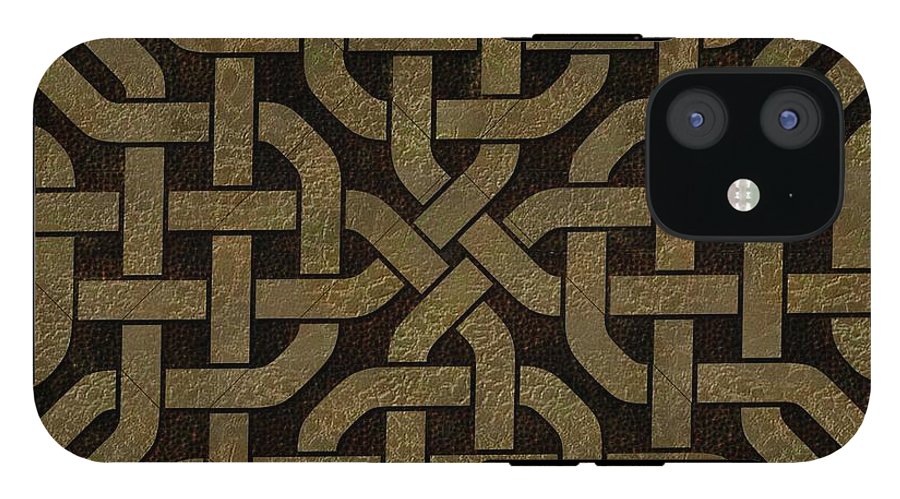 Light Leather Celtic Knot - Phone Case