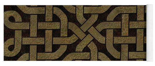 Light Leather Celtic Knot - Yoga Mat