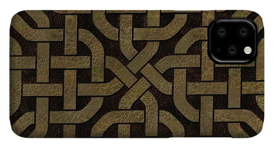 Light Leather Celtic Knot - Phone Case