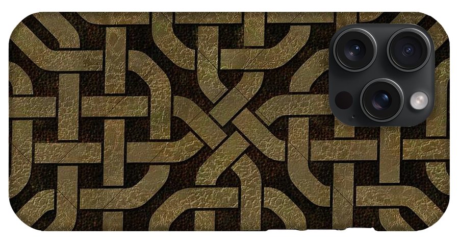 Light Leather Celtic Knot - Phone Case