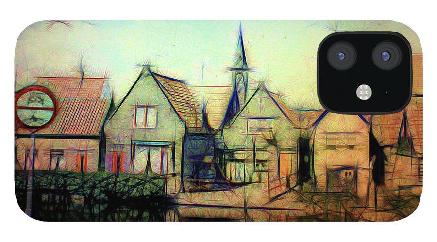 Light Look In A. Little Town - Phone Case