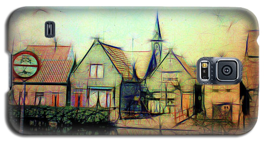 Light Look In A. Little Town - Phone Case