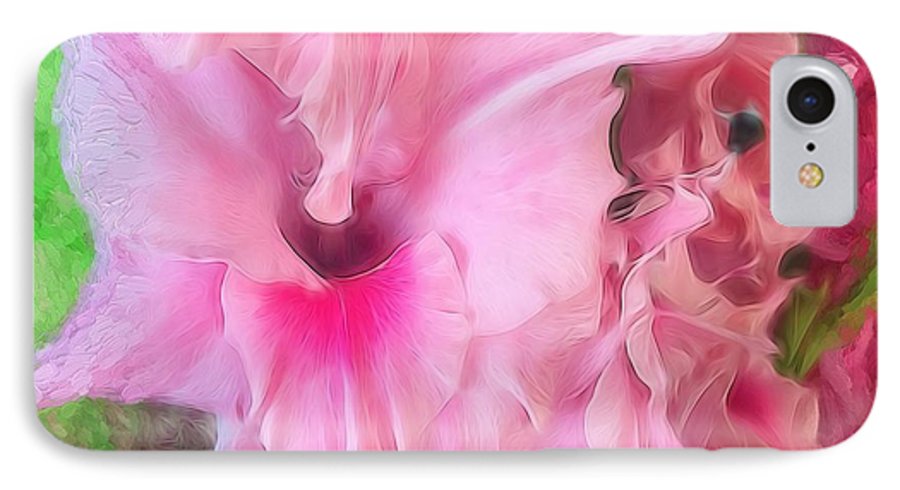 Light Pink Gladiolas - Phone Case