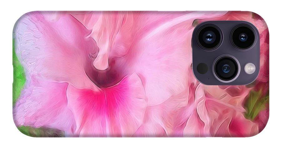 Light Pink Gladiolas - Phone Case