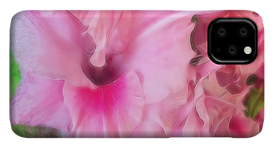 Light Pink Gladiolas - Phone Case
