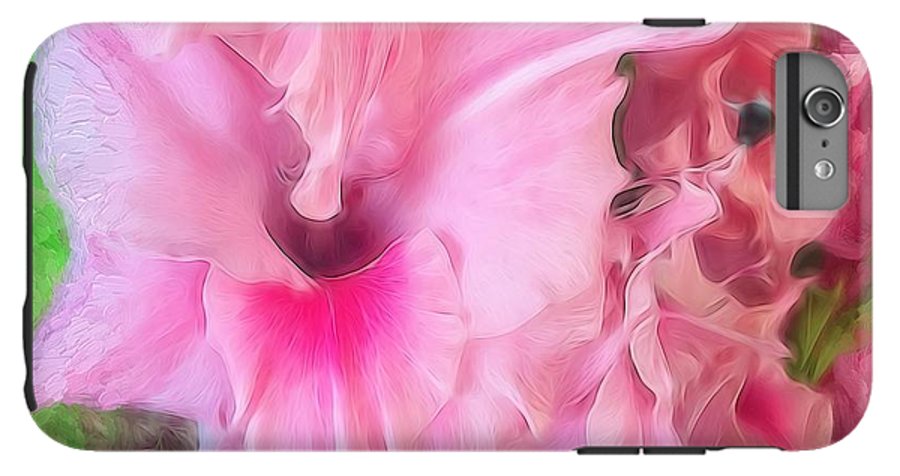 Light Pink Gladiolas - Phone Case