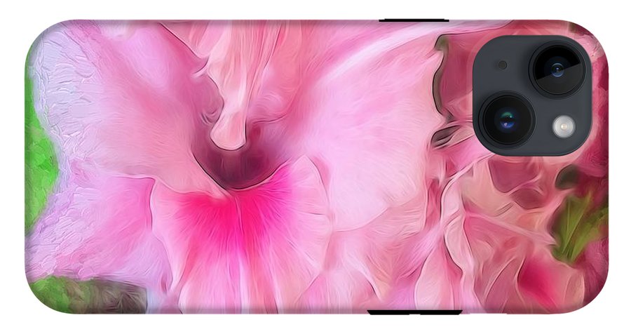 Light Pink Gladiolas - Phone Case